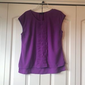 The Limited - Magenta Blouse